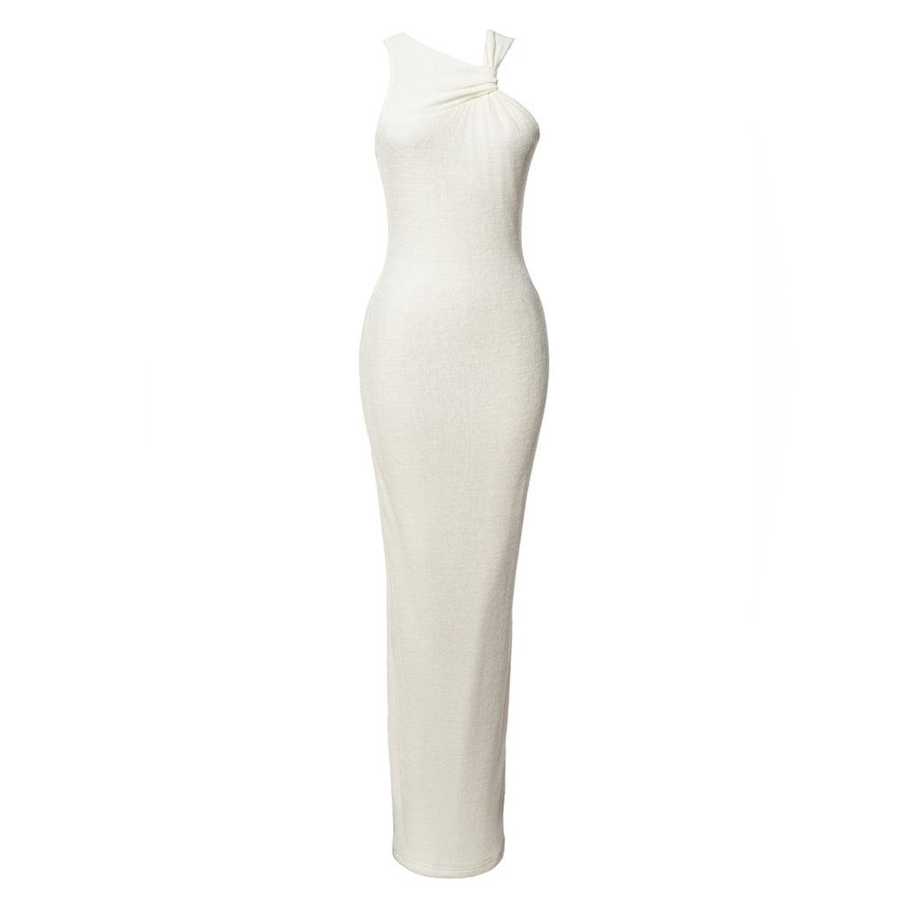 NWOT JLUXLABEL IVORY ALESSIA SLEEVELESS KNIT MAXI DRESS MEDIUM